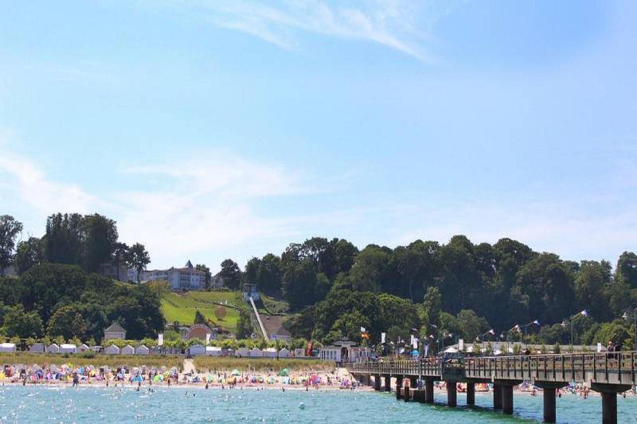 Balkon, Gratis Nutzung Vom Ahoi Erlebnisbad Und Sauna In Sellin - Residenz Strandeck Fewo01 Goehren  Exterior foto