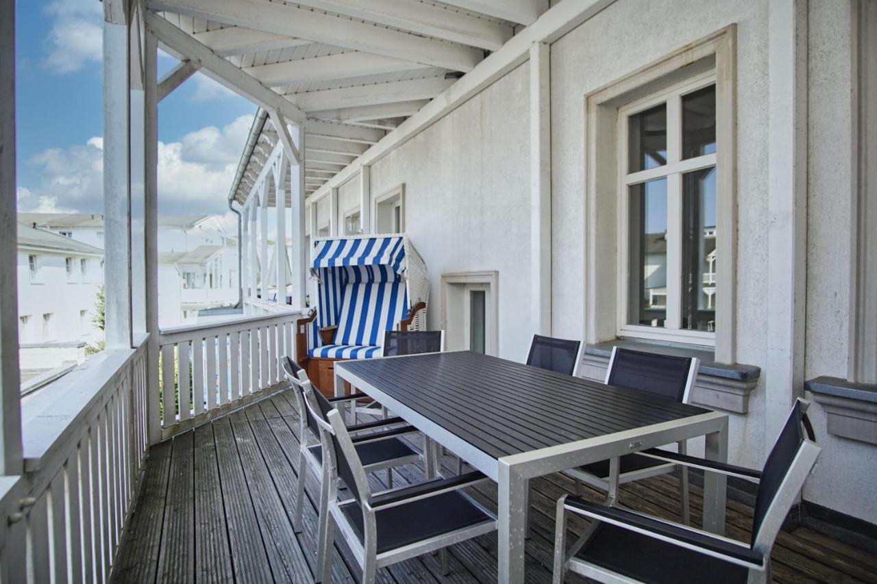Balkon, Gratis Nutzung Vom Ahoi Erlebnisbad Und Sauna In Sellin - Residenz Strandeck Fewo01 Goehren  Exterior foto